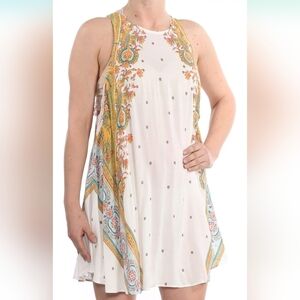 Bohemian Paisley Print Dress